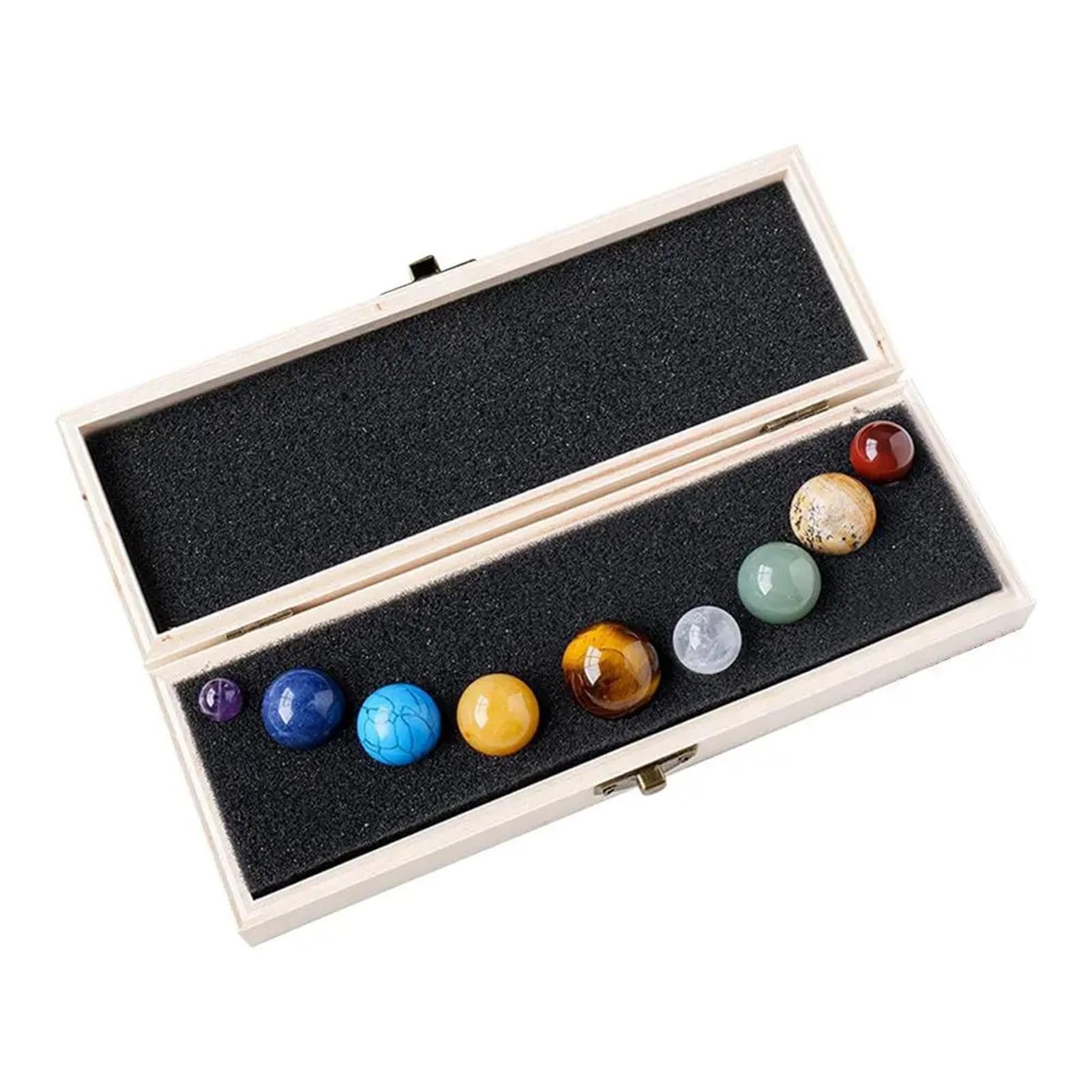 Amazon.com: Talent Star Crystal Stone Solar System Display