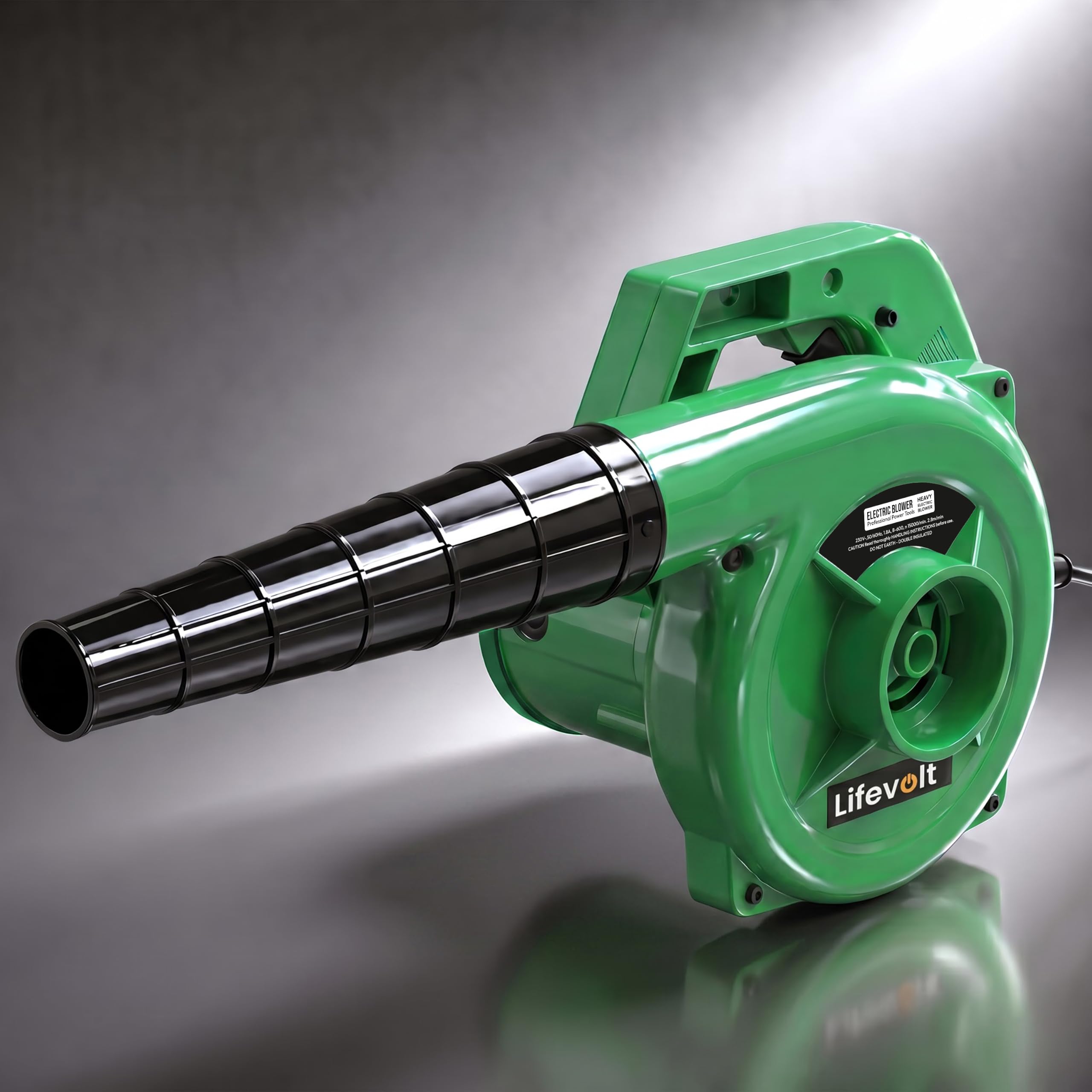 Air Blower Machine 600W, 15000 RPM Electric Air Blower for Cleaning, Multipurpose Dust Cleaner Blower for Home, Office, Computer, Car & Workshop Use (B600-Green)-image-39