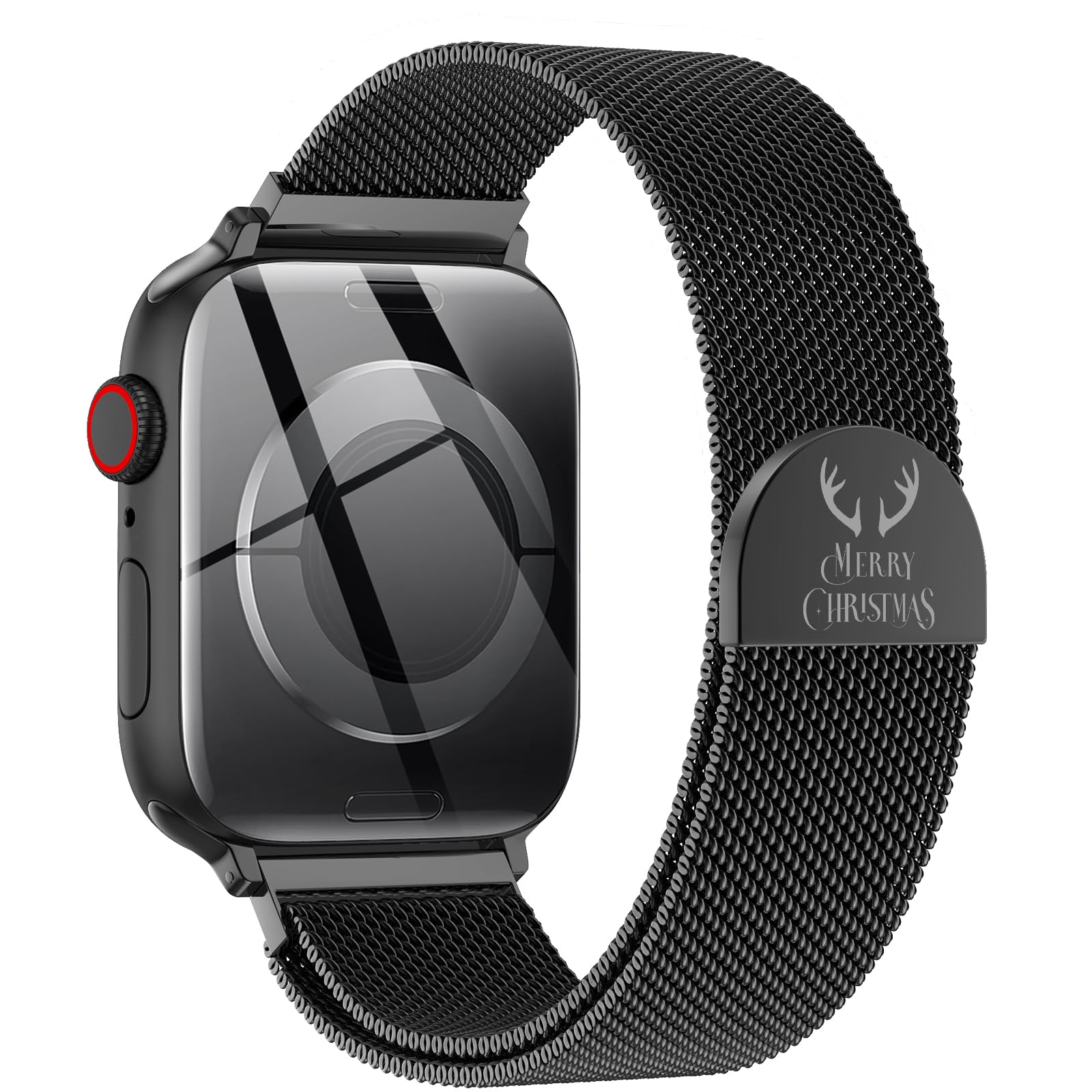 Original Milanese Loop Compatible with Apple Watch Bands for Christmas