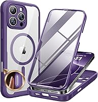 Vista 217 de Miracase Funda magnética para iPhone 15 Pro Max de 6.7 pulgadas [compatible con Magsafe], funda de cuerpo completo a prueba de caídas para iPhone 15