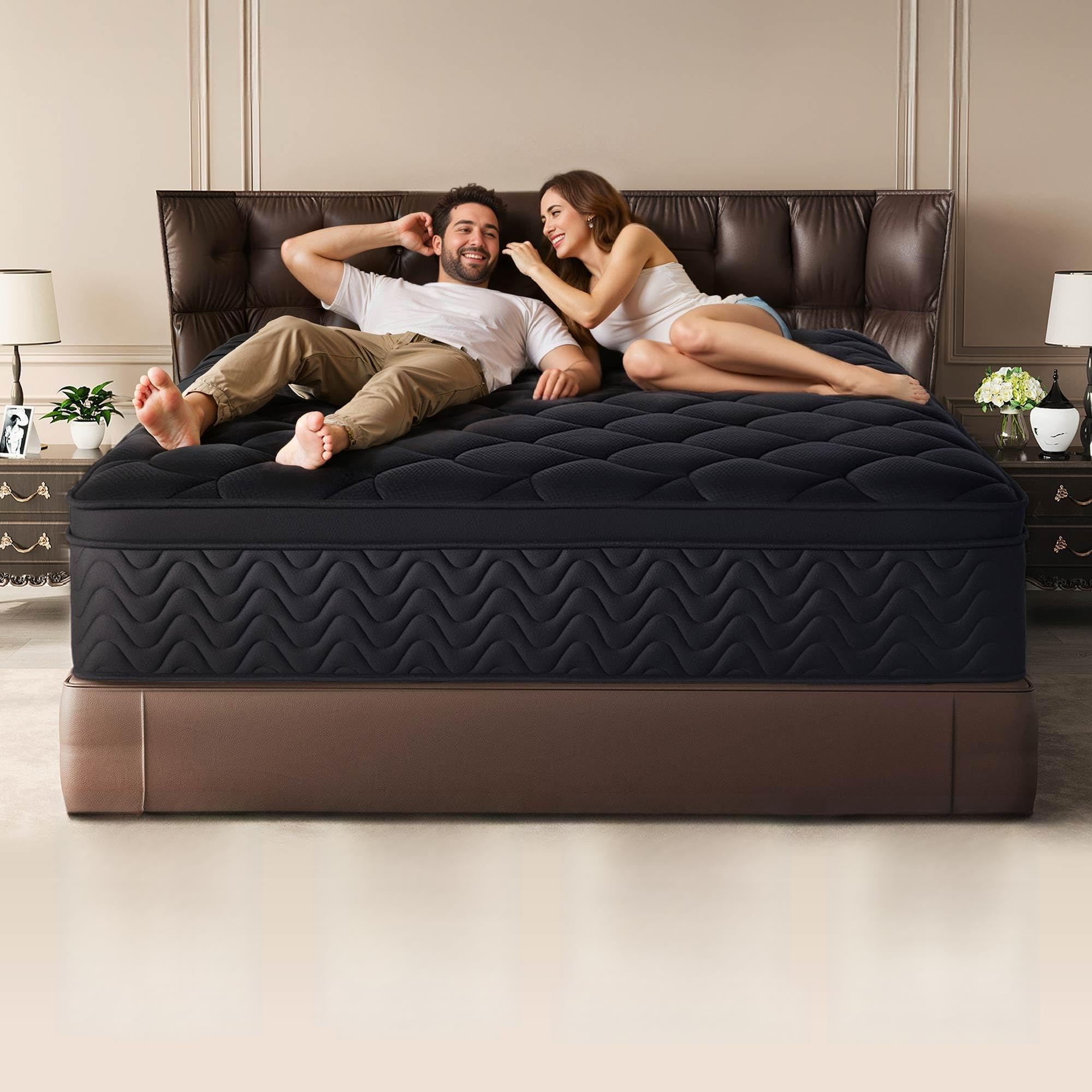 Photo 1 of QOFYU 12 Inch Full Mattress - Black