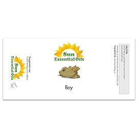 Sun Essential Oils - 4 oz Bay Essential Oil with Dropper for Diffuser, Massage Therapy, Scalp Care, Aromatherapy, Fresh Scent for Candle, Lotion & Shampoo Making, Room Fragrance