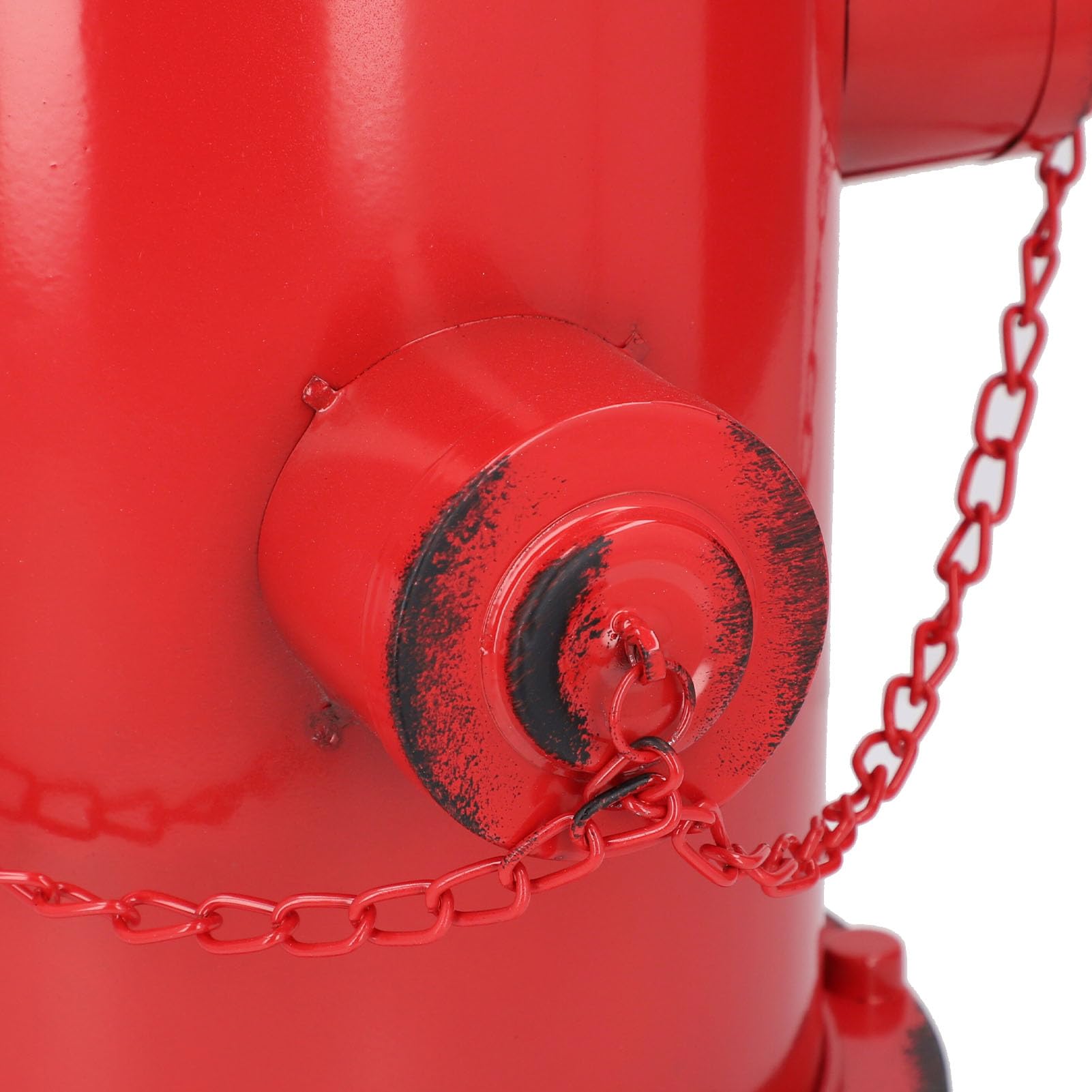 Esclusivo Cestino per Rifiuti Idrante in Ferro, Bidoni per Rifiuti Industriali in Stile Vintage per Casa, Cucina o Giardino, con Design retrò a Tamburo di Petrolio, Allevia lo (A)