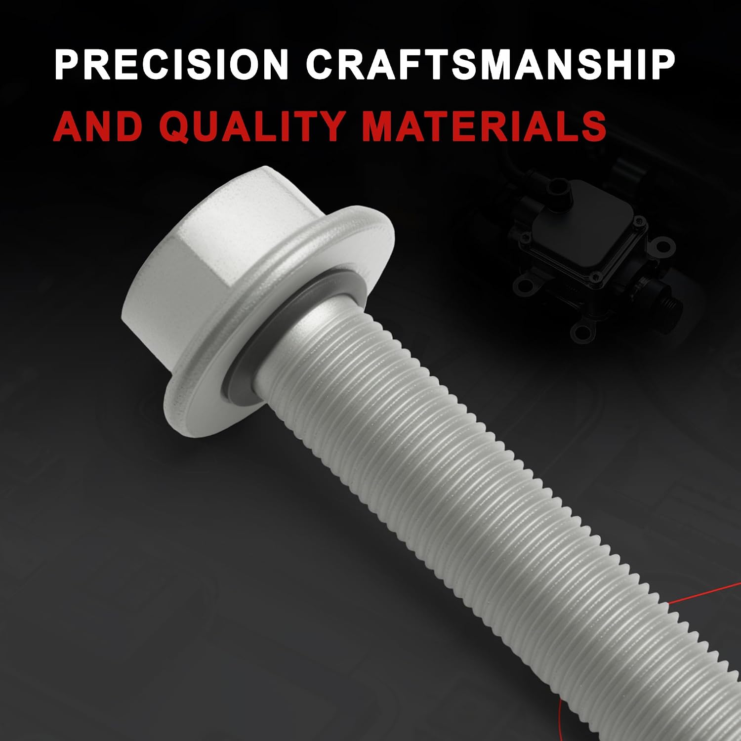 WHT009475 WHT001760 Crankshaft pulley Bolt WHT009475B Replacement For Audi A1 A3 A4 A5 A6 TT VW EOS Golf Tiguan Transporter