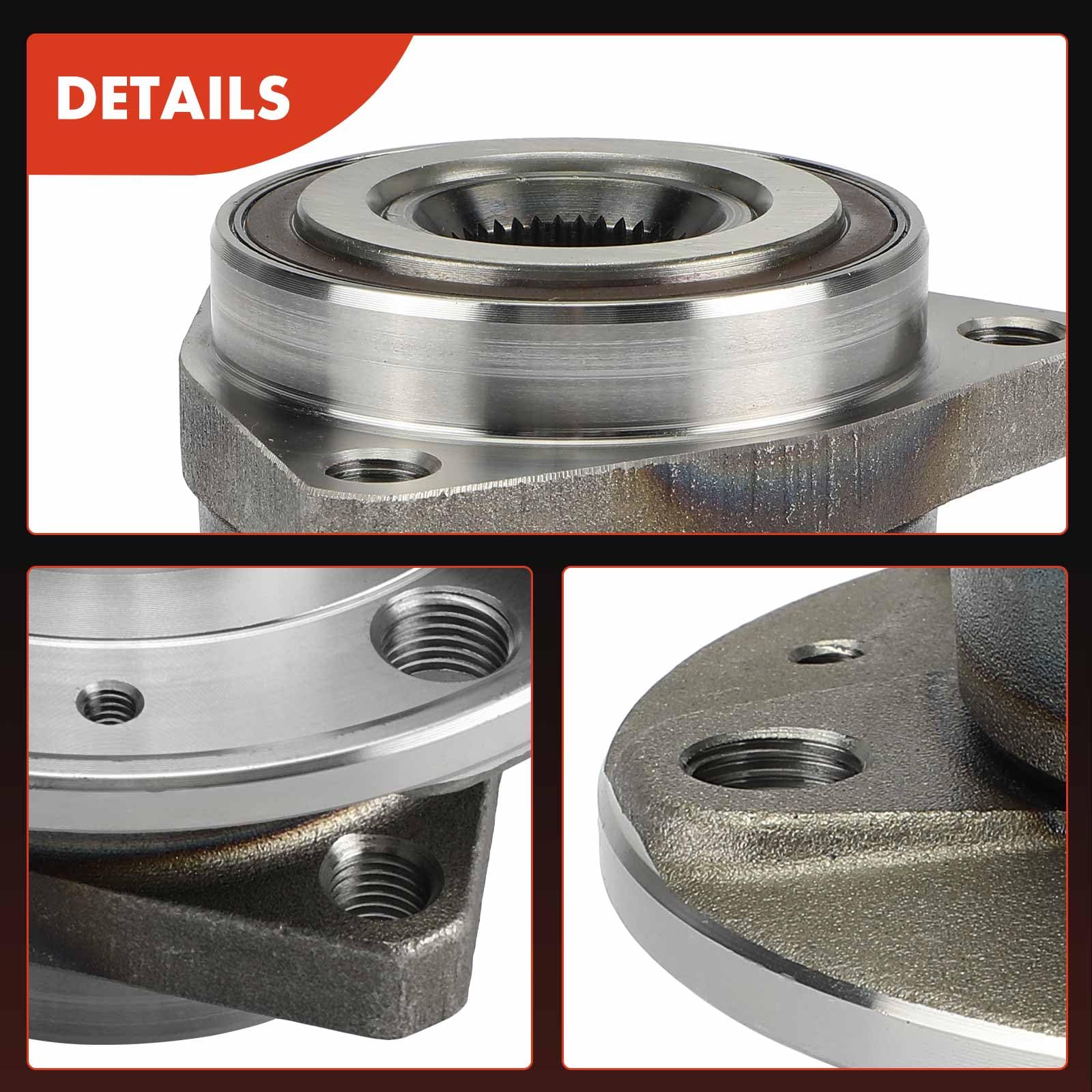 Frankberg Kit 2 cuscinetti ruota anteriori con sensore ABS integrato | davanti, con sensore Sensore di velocità ABS Sensore di velocità ABS integrato