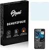 Bruni Screen Protector Compatible with Nokia Asha 210 Transparent Screen Protector (2X)