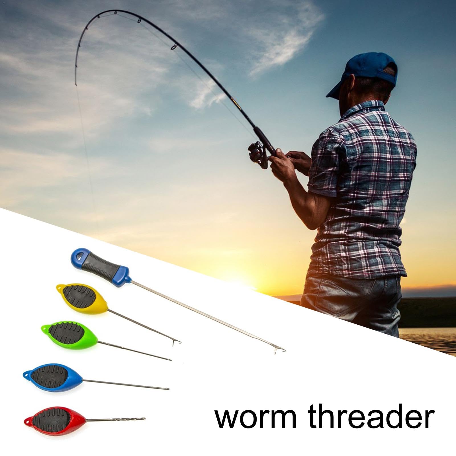 Agujas Para Aparejos De Cebo, Agujas Para Cebo De Pesca | Herramienta De Plataforma De Cebo Para Aparejos De Perforación De Peces | Aguja De Empalme