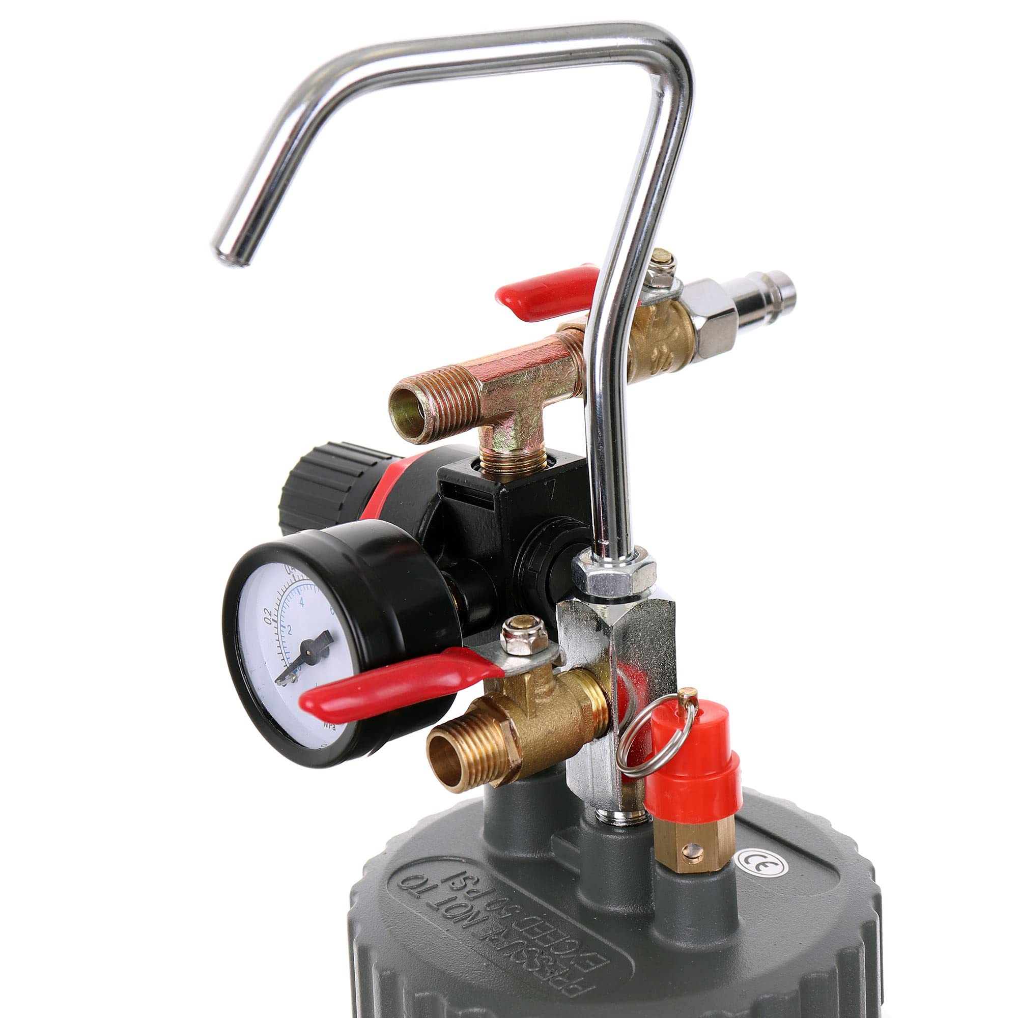 TC TECHNIC Pistolet à Peinture 2L Réservoir de Peinture Récipient Pistolet 1,8mm buse