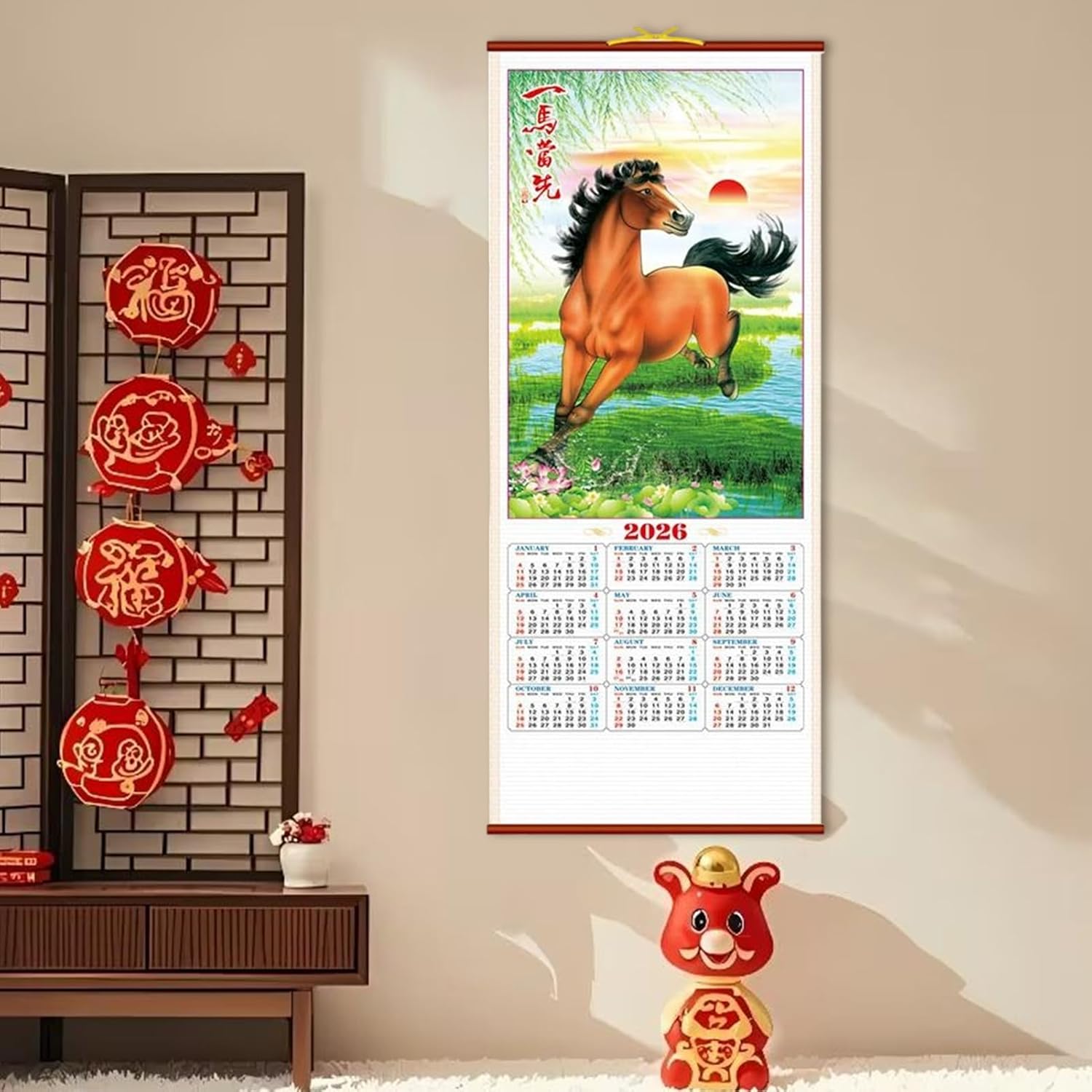 Calendario da parete - organizzatore mensile immagine 3