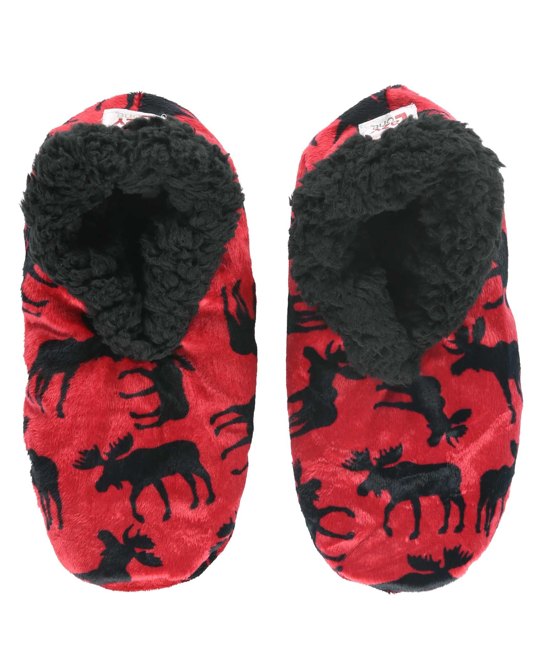 Lazy One Moose Slippers Classic