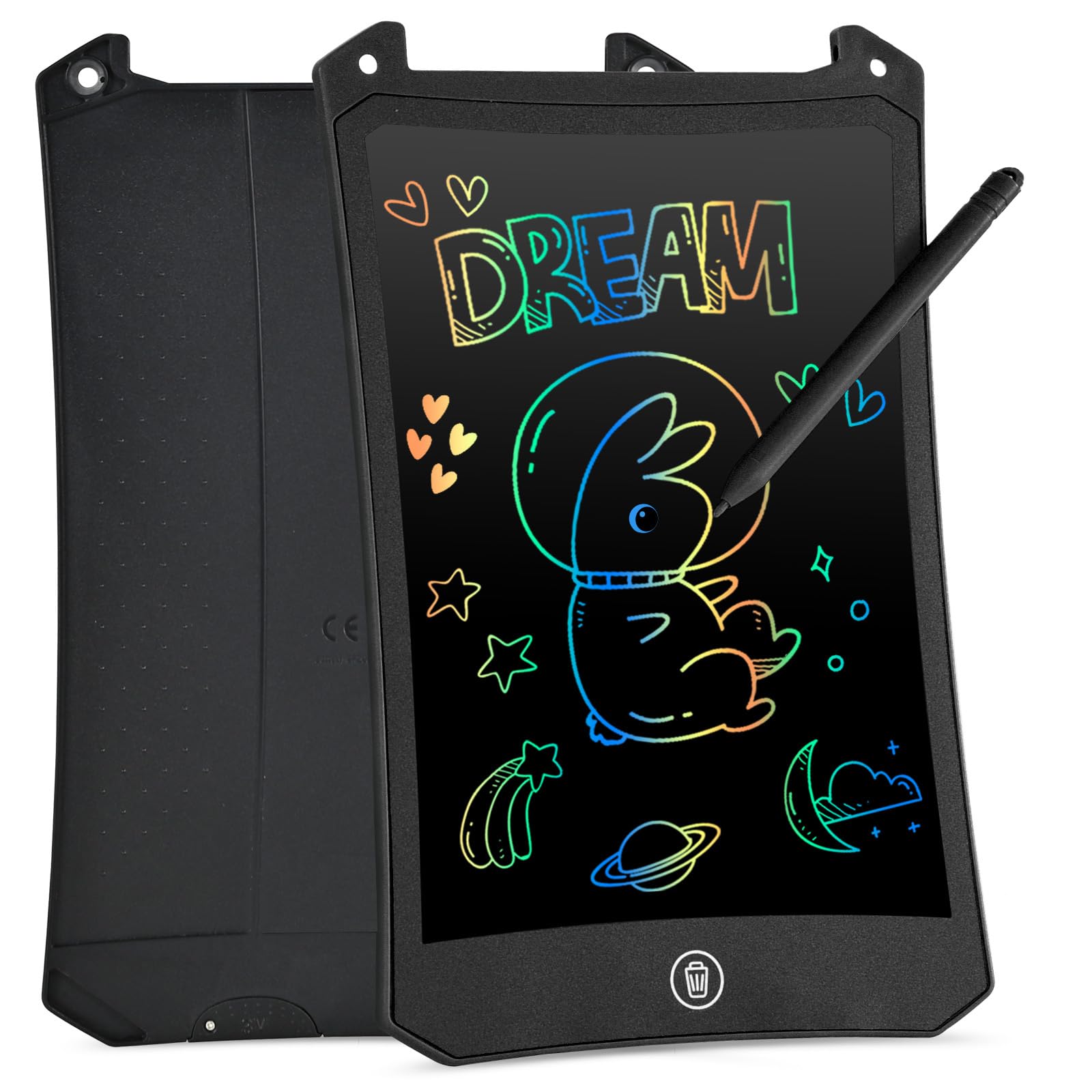 cimetech Tablette Dessin Enfant, 8.5 Pouces Tablette D'écriture LCD, Coloré Ardoise Magique, Jouets Enfant pour 3 4 5 6 Ans, éducatifs Christmas Birthday Gifts - 1