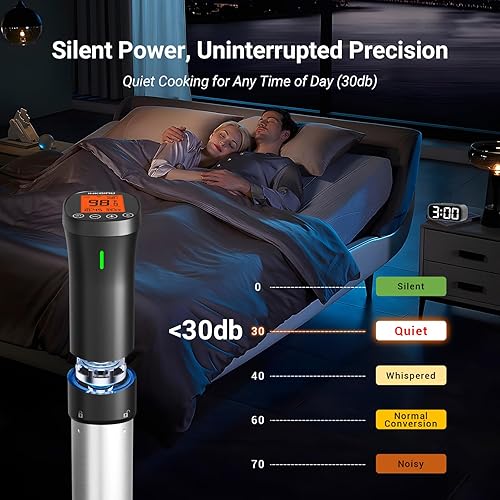 Miniatura 8 de 2.4G WIFI Sous Vide Cooker INKBIRD Sous Vide Máquina con control de aplicación, circulador de inmersión de 1000 vatios con aplicación de recetas