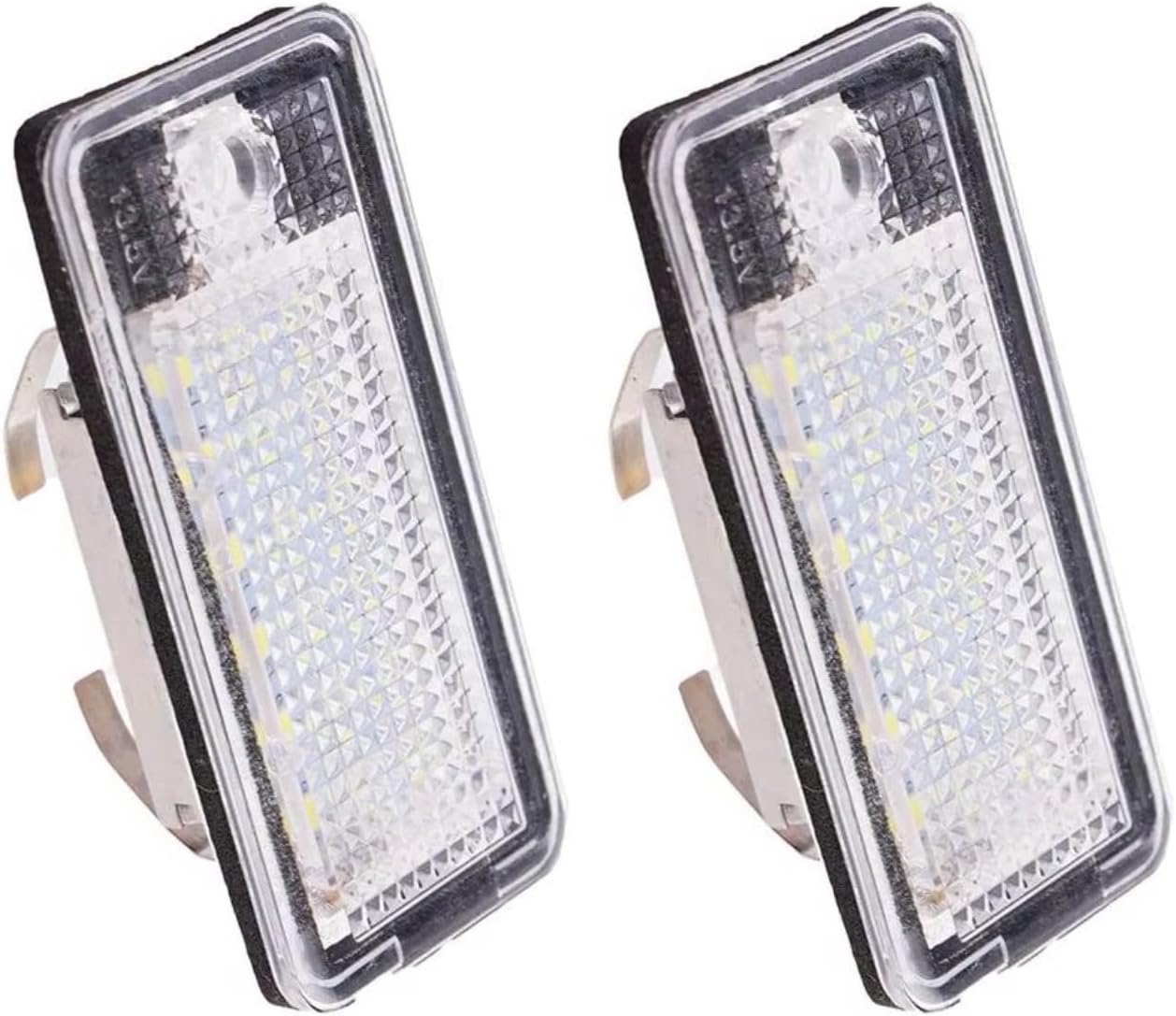 License Plate Light Kit Compatible With A5 2008-2025 For S5 2008-2025 For Q7 2009-2025 Automotive License Number Plate Lights Rear License Plate Lamps