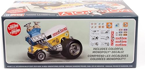 Miniatura 3 de MPC Monopoly Willy's Jail Breaker - Kit de modelo a escala 1:25, color de fábrica