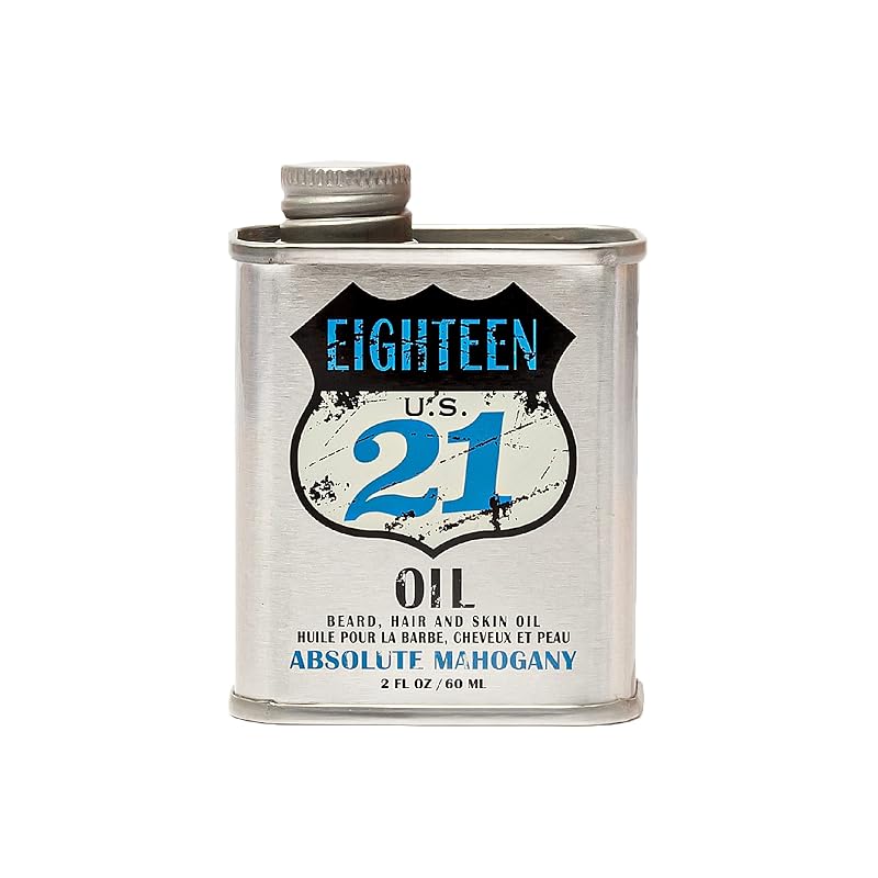 Óleo para Cabelo, Pele e Barba 18.21 Man Made, fragrância Absolute Mahogany, 86 g