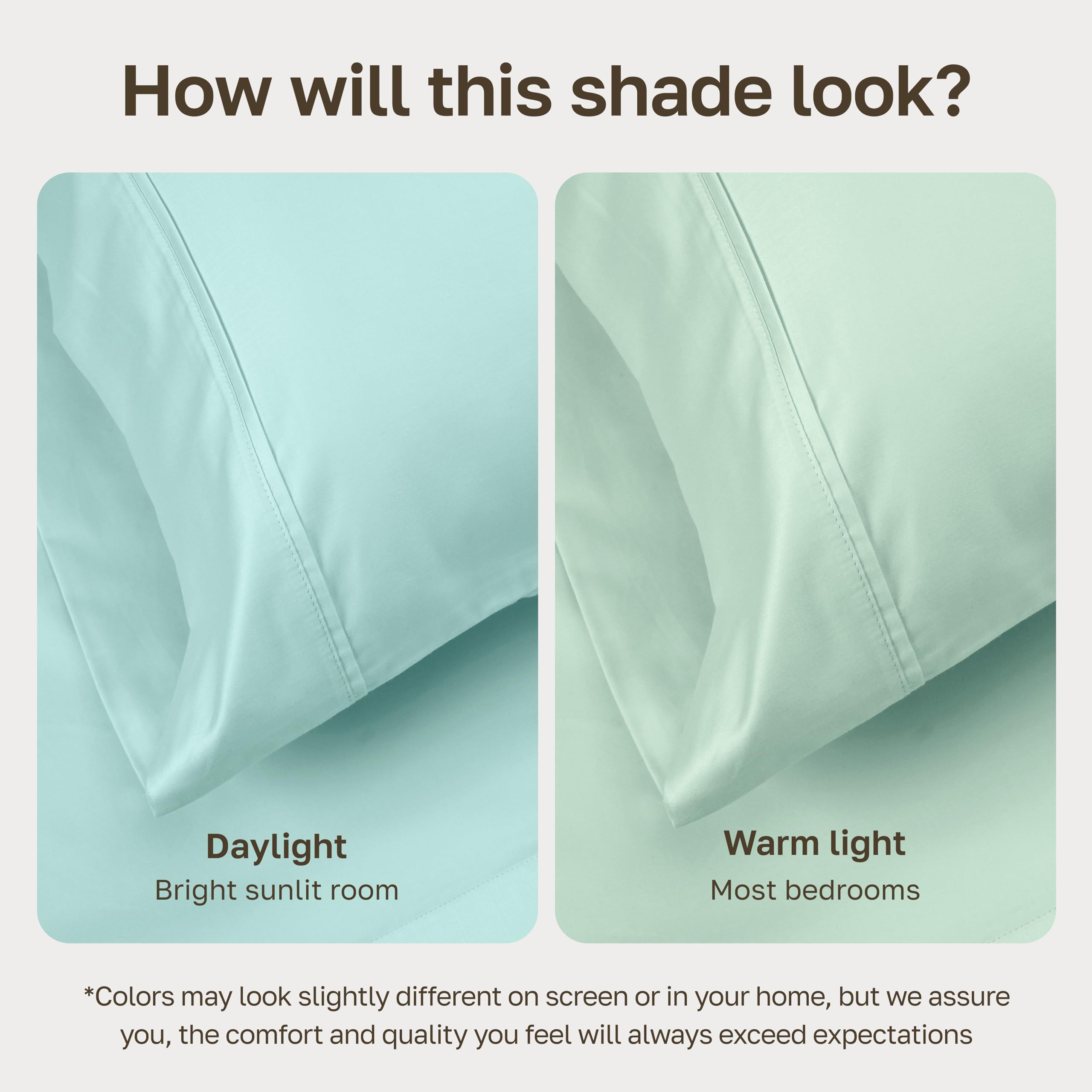 Amazon.com: California Design Den Soft 100% Cotton Bed Sheets Full