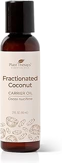 Plant Therapy Fractionated Coconut Oil for Skin, Hair, Body, Diluted Essential Oils, 100% Pure, Natural Moisturizer, Massa...