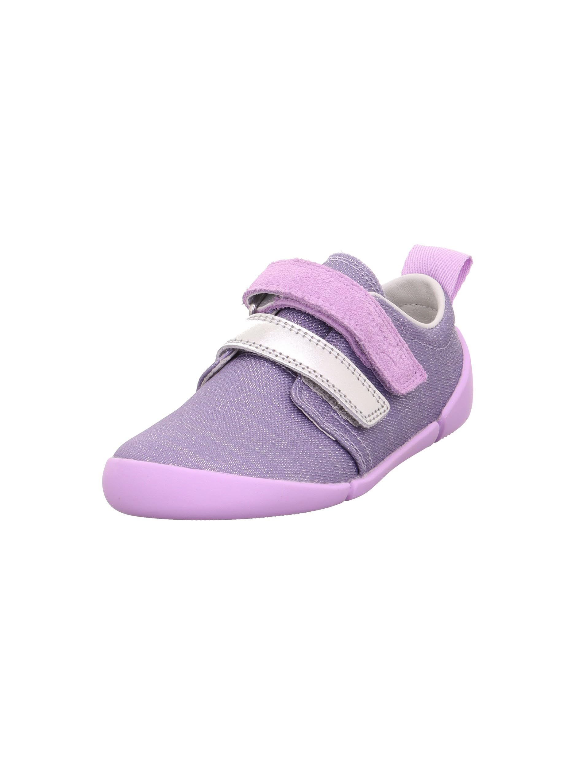 Superfit Vento Trainers, Purple/Silver 8500, 25 EU Wide