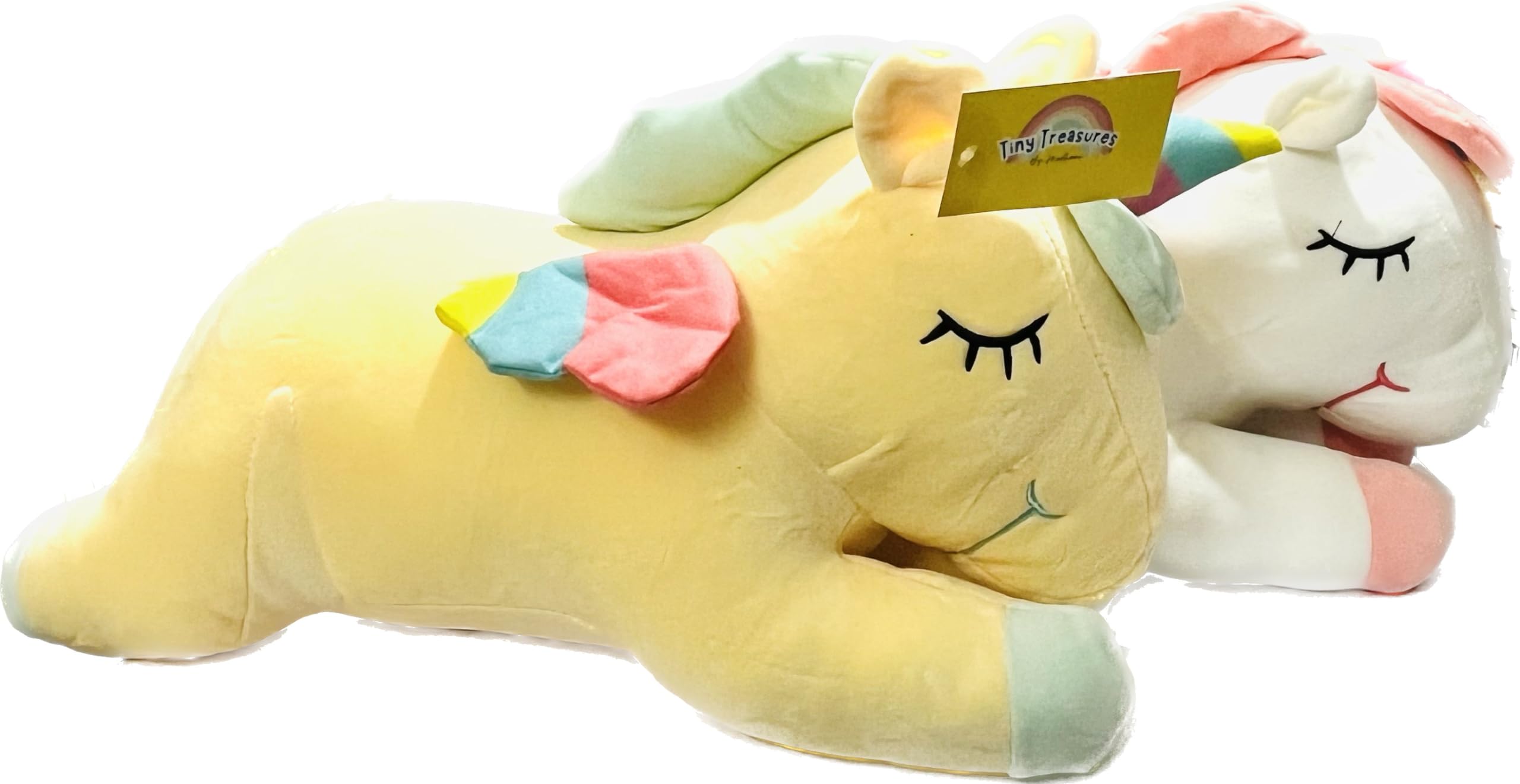 Tiny Treasures by Madhaani Xtra Large Size Unicorn Soft Toy Multicolor for Girls Baby Boys Kids Item (White Pink,56 cm) (B0CVB36M64) Amazon Price History, Amazon Price Tracker