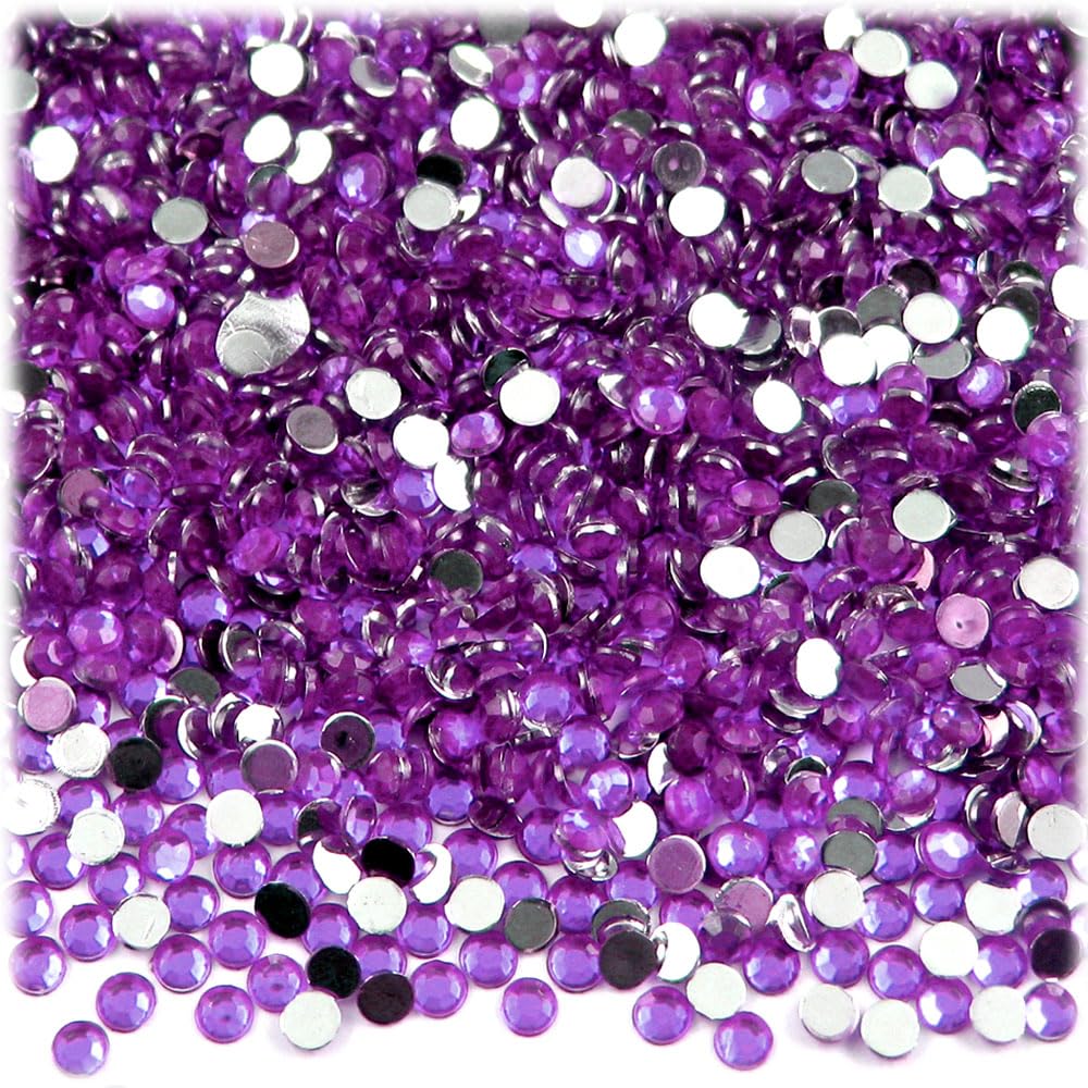 Strass Rouges à Dos Plat 7 Mm – Westrim Crafts, Pour Customisation