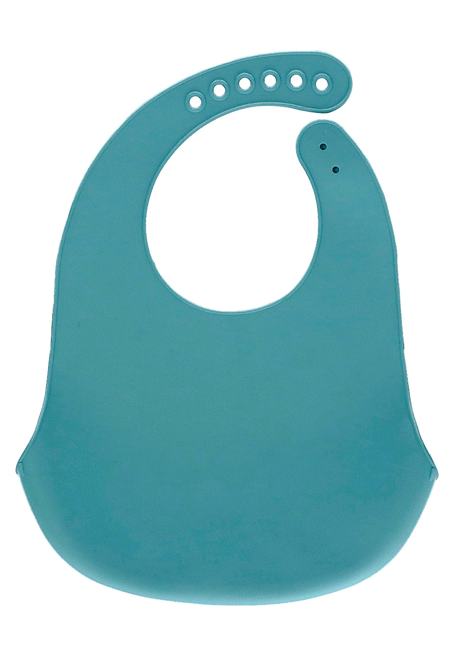 Sterntaler Baby Unisex silikonowy śliniaczek silikonowy śliniaczek niedźwiedź polarny Elia - silikonowy śliniaczek dla niemowląt, śliniaczek dla dzieci - ciemny turkusowy