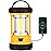 Camping Lantern 3000LM, LED Lanterns for Power Outages with 4400mAh Phone Charger, Impact-Resistant Rechargeable Lantern, 5 Light Modes Waterproof Lantern for Hurricane Emergency(Orange)