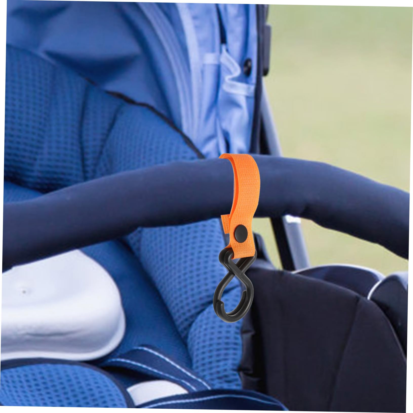 SUPVOX Cart Hook 15pcs Stroller Hooks Pram Hangers Stroller Lock Heavy Duty for Diaper Bags Random Color