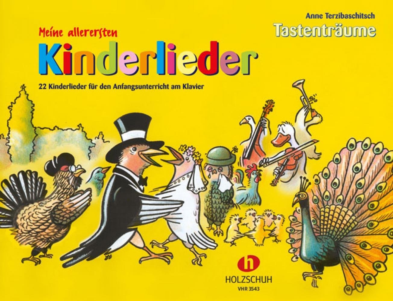 Meine allerersten Kinderlieder: 22 Kinderlieder für den Anfangsunterricht am Klavier