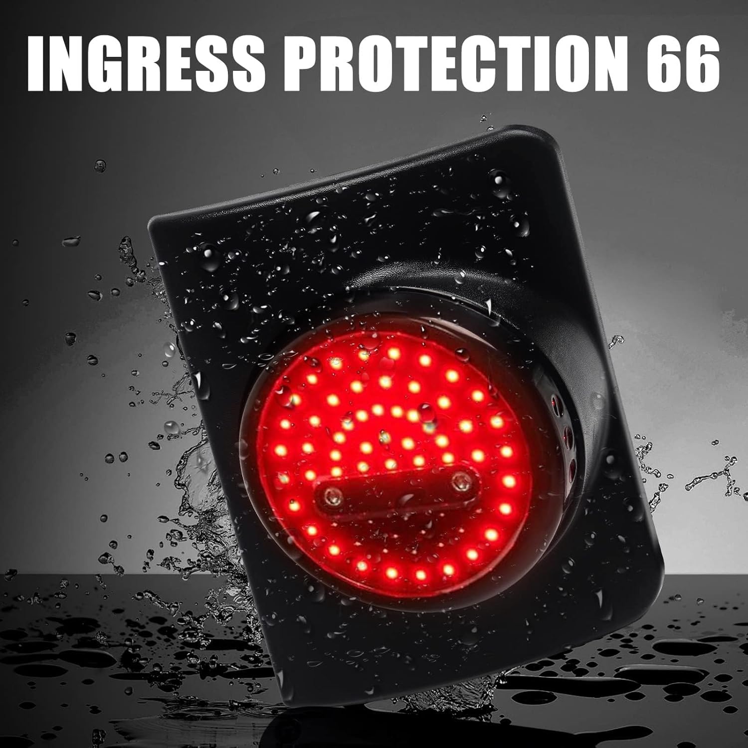 LED Tail Lights for Jeep Wrangler JK JKU 2007-2018 [DOT Approved] [Smoked Lens] [Plug n Play] Gen5