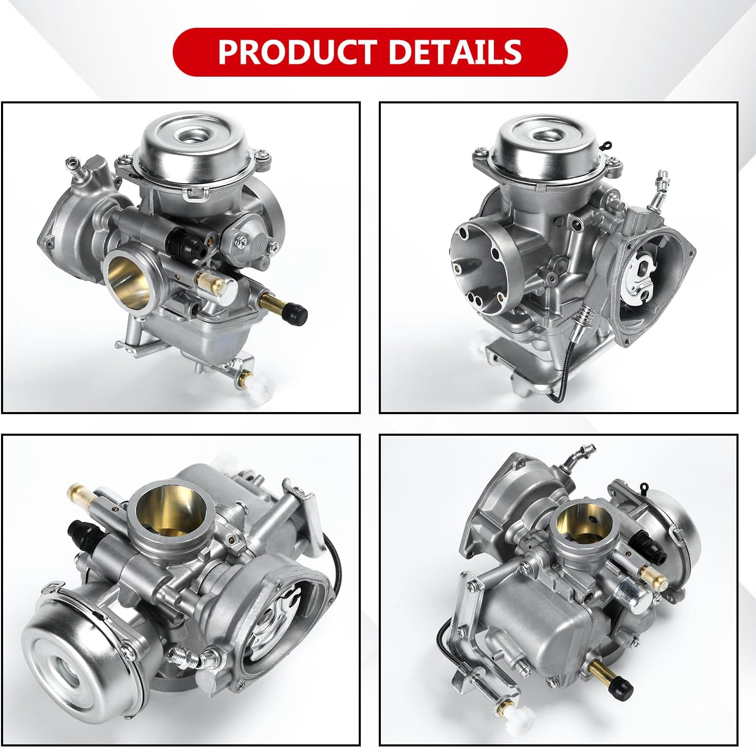 Carburetor Compatible with Suzuki 2002-2009 LTF 250 Ozark 250F 2004-2009 Quad Sport LTZ250，Carb Replace OEM# 13200-05G01