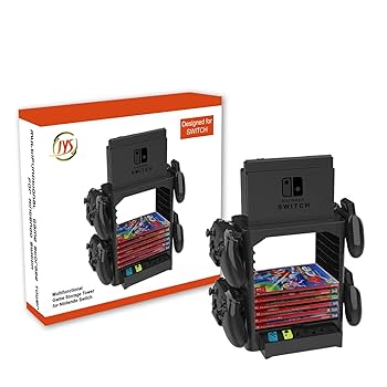 Amazon.co.jp: Uniraku 多機能縦置き収納スタンド Switchドック
