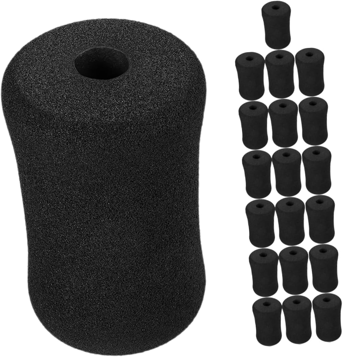20pcs Foam Foot Pad for Cable Machines and Gym Equipment Compatibility for Sit-up Benches Replacement Straps for Workouts and Fitness Routines