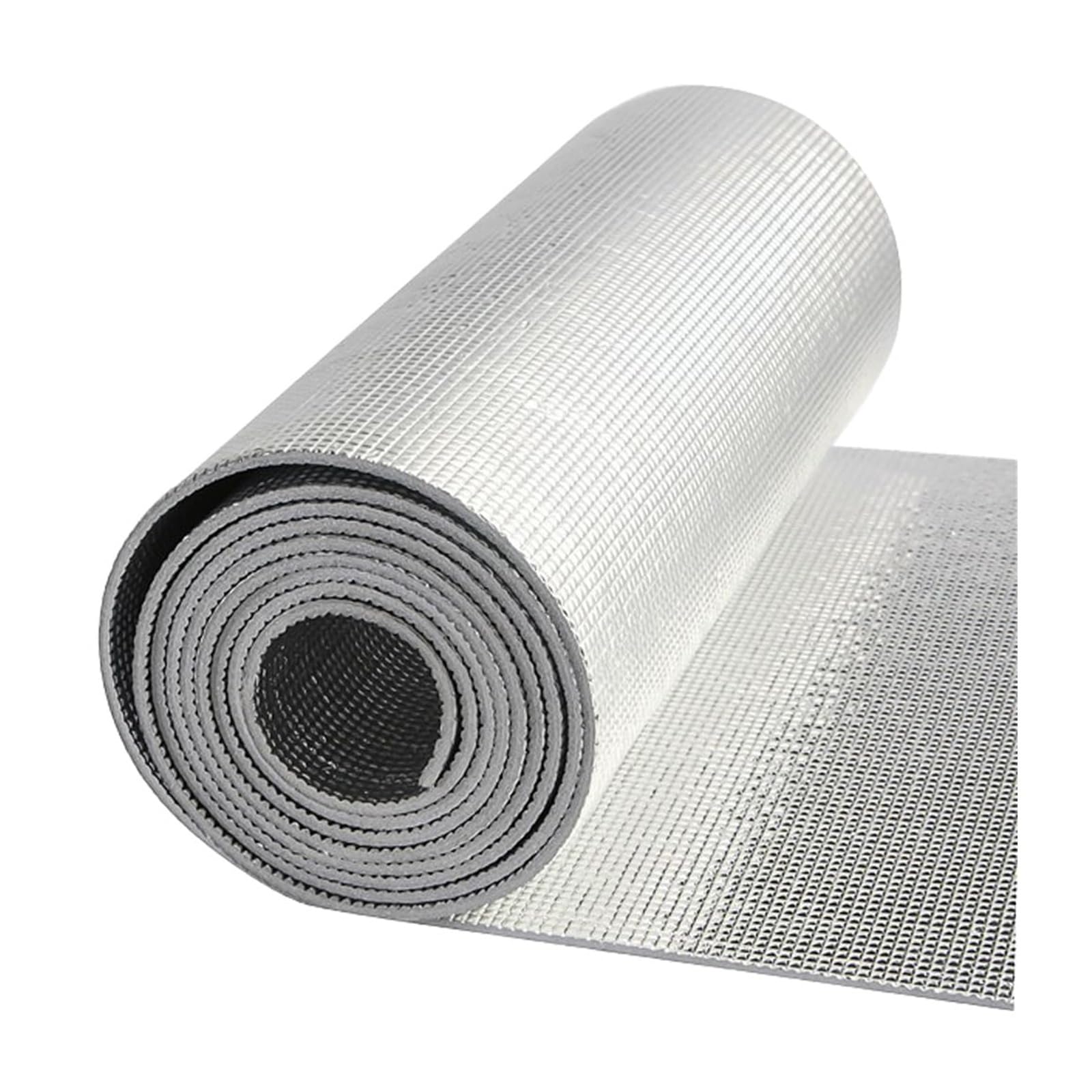 Aluminisé A Bulles Double Face Isolant Thermique Double RéFléChissant 3-4mm RéFléChissant Isolant Thermique Mur Pour Isolation Du Toit, Sol, Plafond(300cm/118.1in,0.5cm/0.2in)