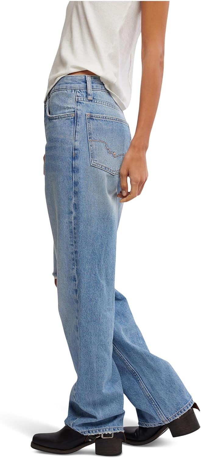 Free People Womens We The Free Holly Bootcut Jeans - Image 2