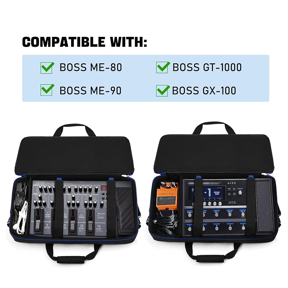 Amazon.com: Rexmica Carrying Bag Compatible with Boss ME-80
