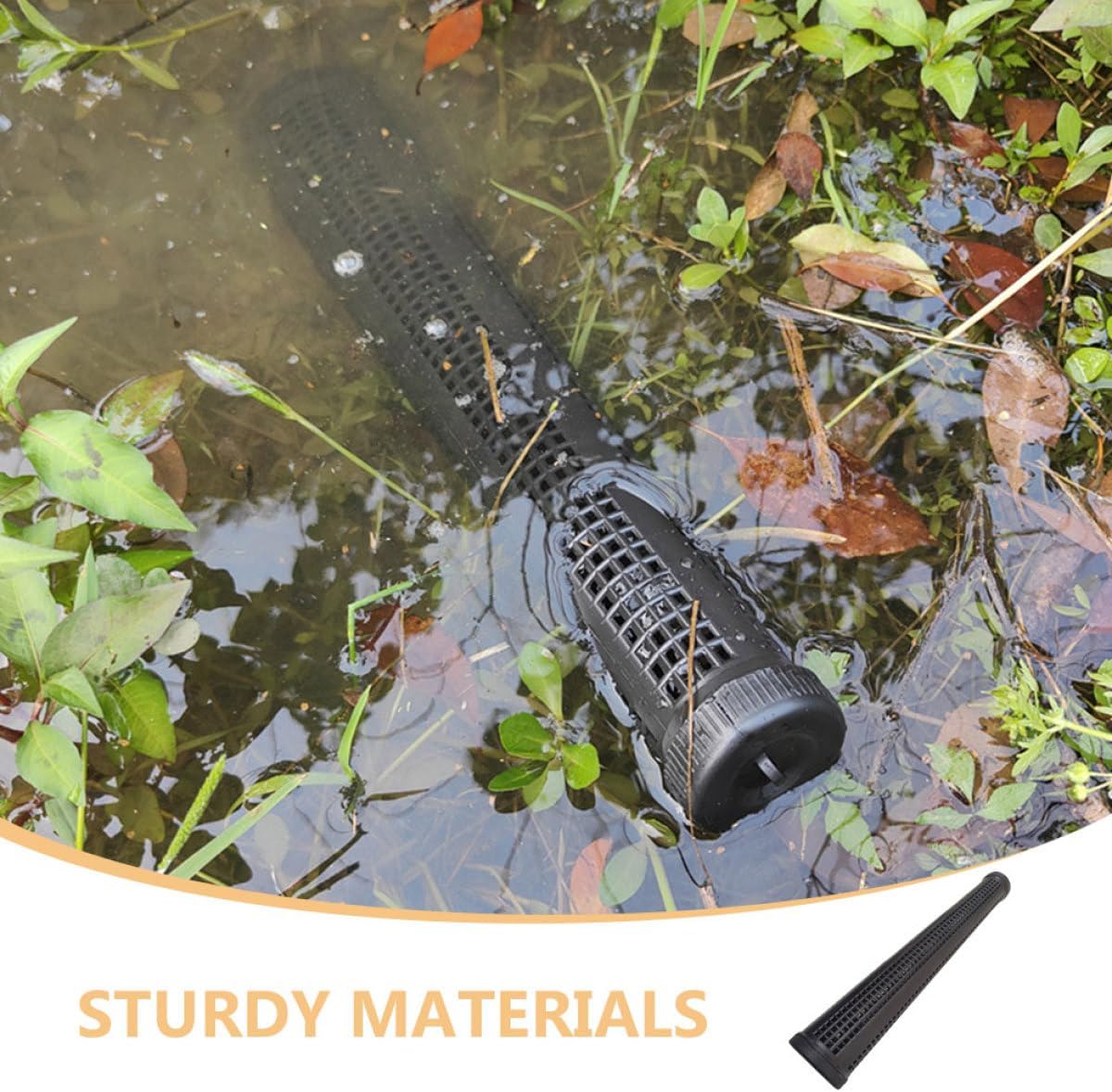 Extended Black Spiral Mouth EEL Trap Fishing Cage Net Portable Crawfish Shrimp Catcher Fish Supplies Outdoor Bait Trap for Freshwater Fishing