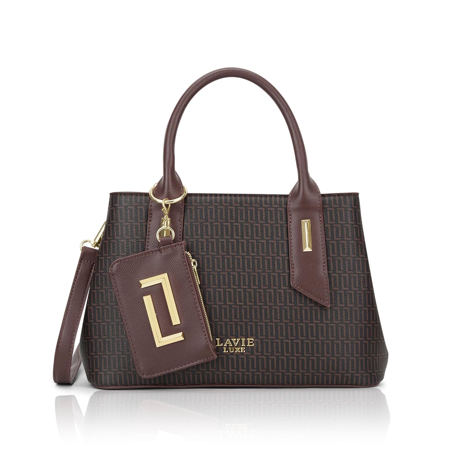 Lavie Luxe Women's Monogram Rumba25 Handbag | Handbag for Work | Ladies Purse | Stylish Shoulder Bag | Gift for Women - Review, Price and Buying Guide