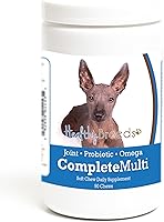 Vista 363 de Healthy Breeds Schnauzer miniatura todo en uno multivitamínico suave masticable 90