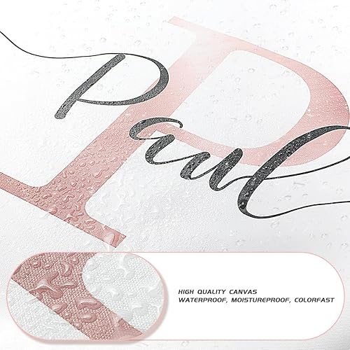 Miniatura 6 de Woodkap Decoración artística de pared, iniciales personalizadas para parejas, nombre y fecha, imágenes impresas sin marco, decoraciones de pared