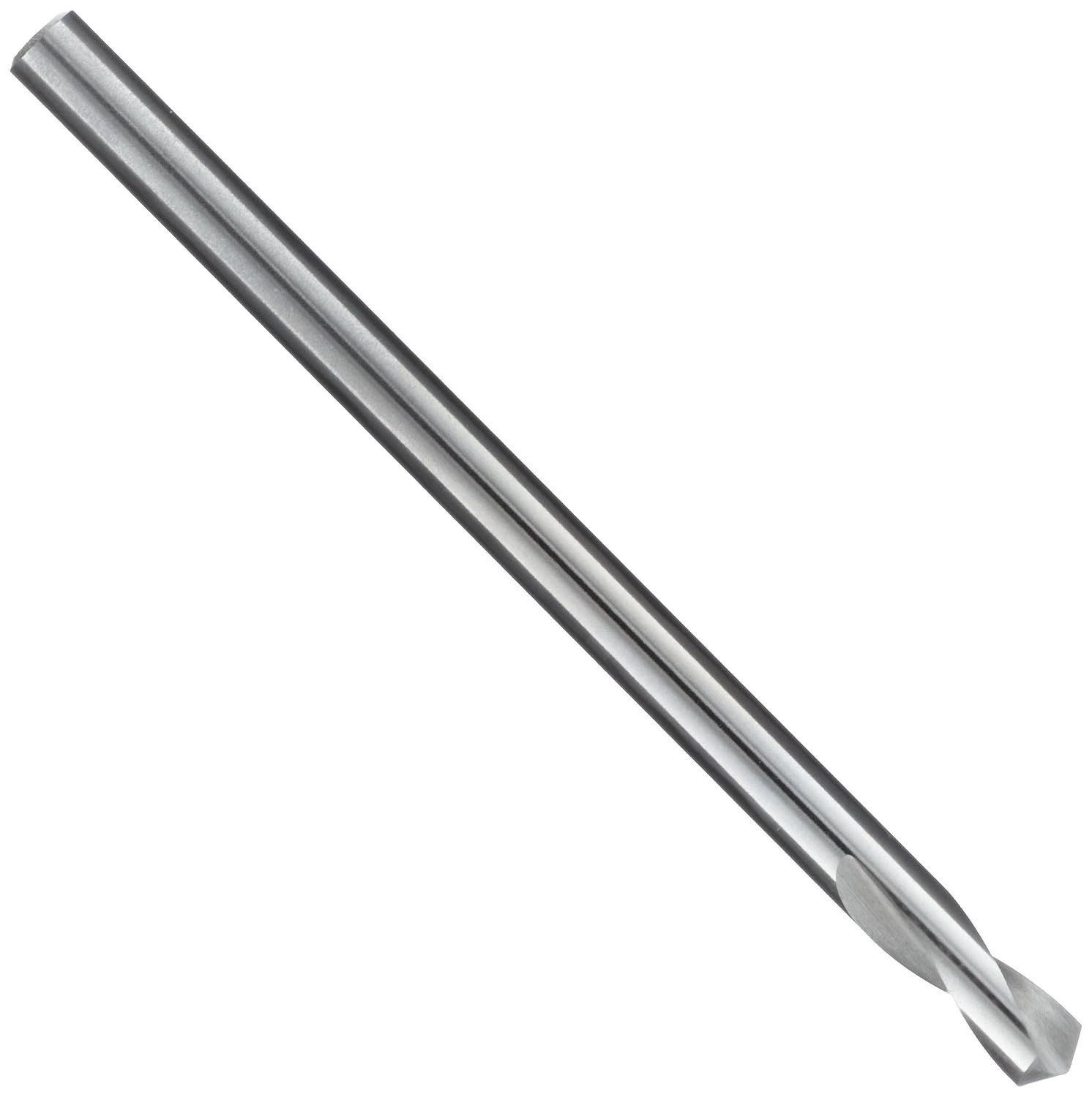 Precision Twist SPR 120 High Speed Steel Spotting Drill Bit, Uncoated (Bright) Finish, Round Shank, Spiral Flute, 120 Degree Point Angle, 5/8"