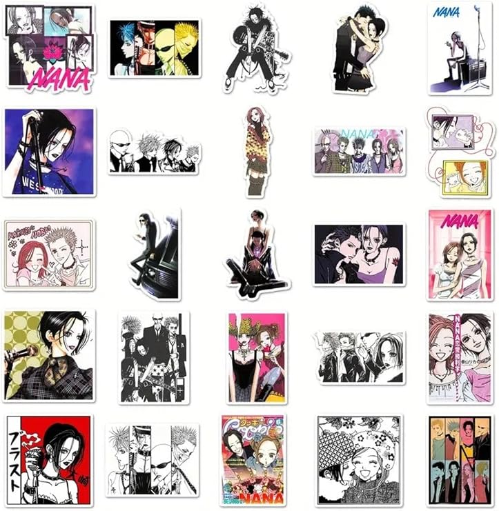 Nana Hachi Anime Manga Sticker Seti 50 Adet - Anime Sticker