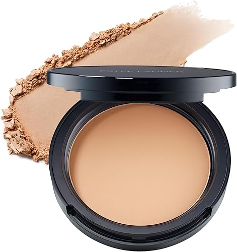 Estée Lauder Double Wear Stay-in-Place Matte Setting Powder Veil | Pressed Setting Face Powder Compact with Puff | Oil-Control with Sheer Coverage, Translucent Medium