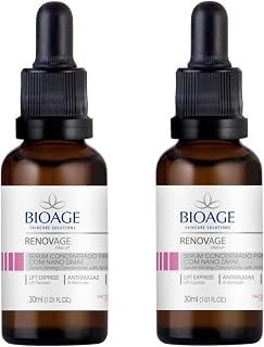 2X Renovage Firm Up Serum Firmador Com Nano DMAE- BIOAGE