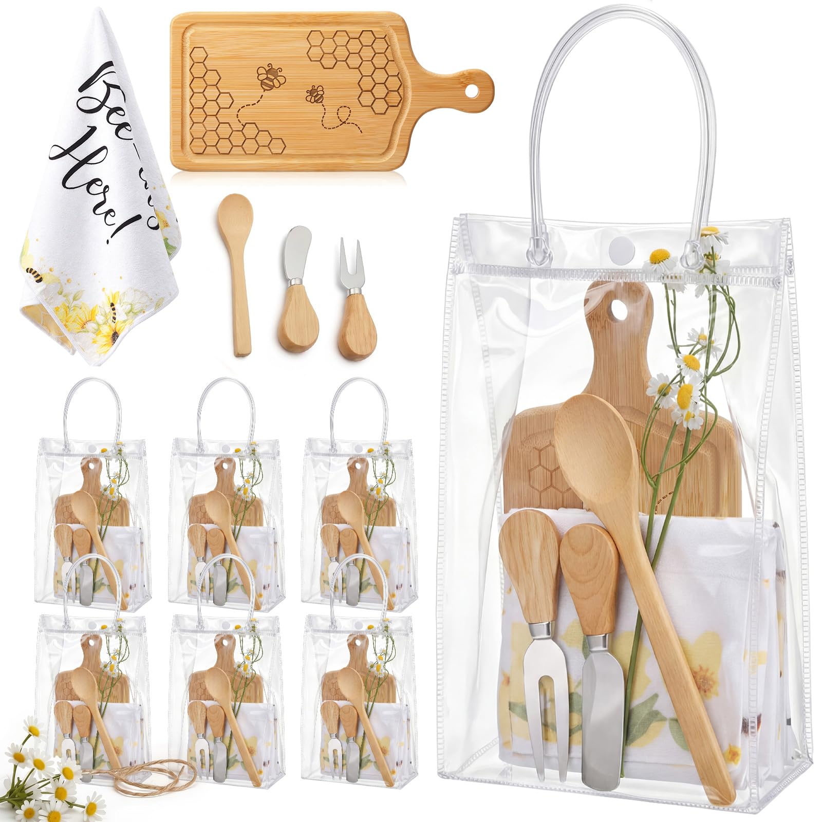 Bee Charcuterie Board Set - Baby Shower Prizes -11 Bee Charcuterie Board Set - Baby Shower Prizes -11