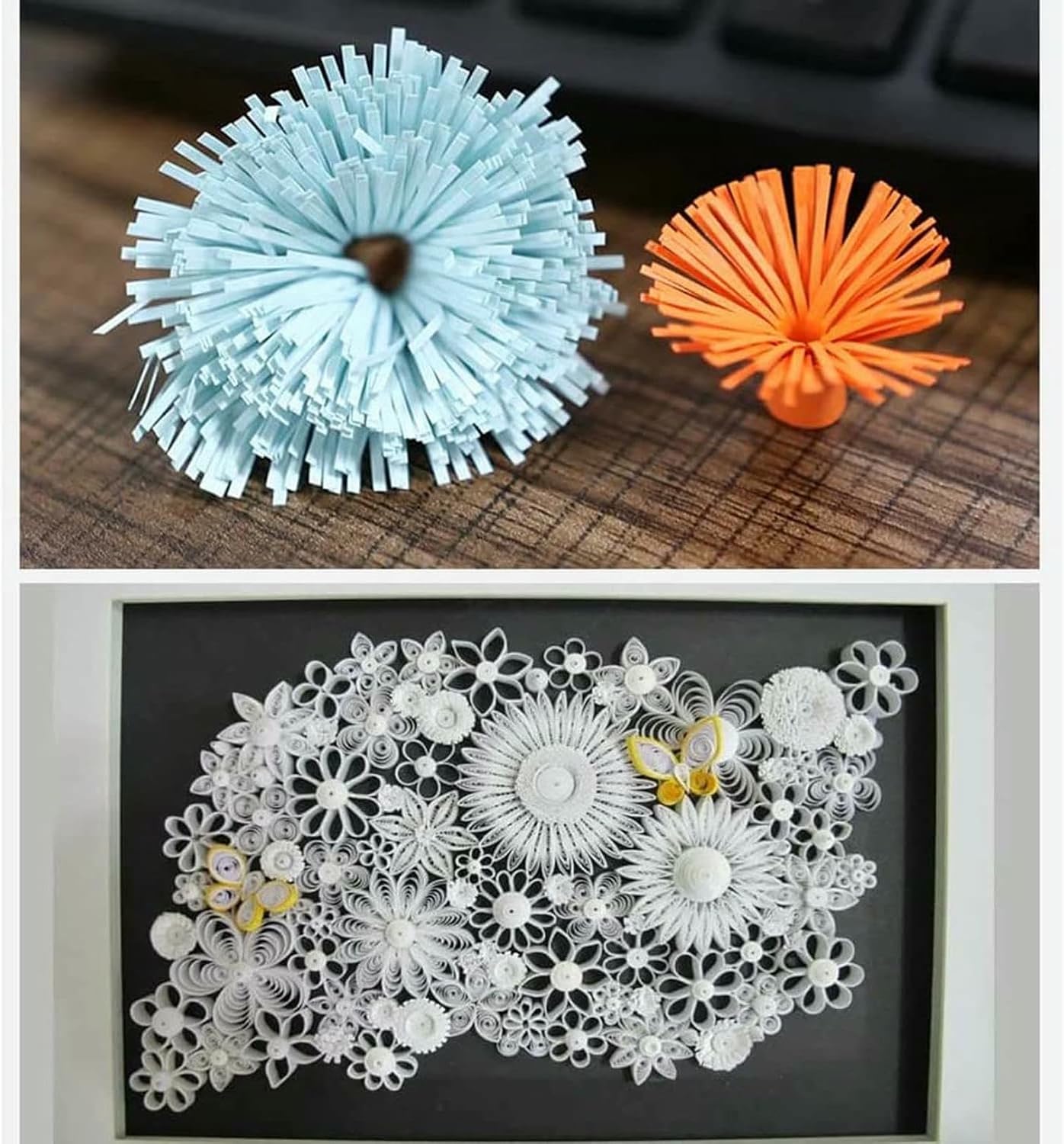 Electric Rechargeable Paper Quilling Machine,Tassel Cutting Machine,DIY Quilling Tassel Cutting Machine,Tool for Cutting Sheer Paper Fringes~/