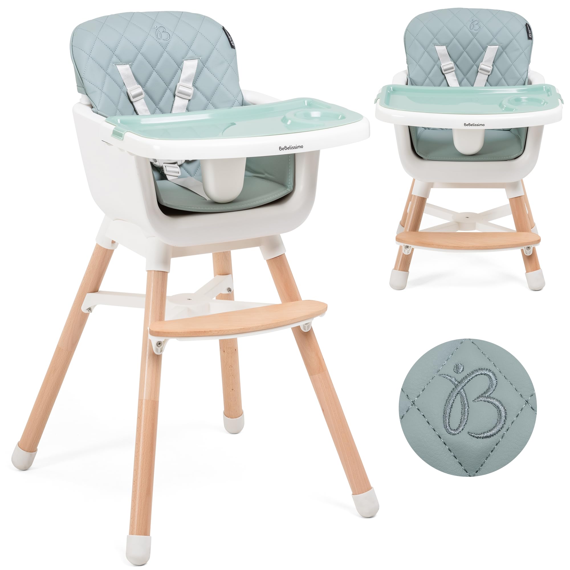 Trona Plegable Bebe Trona ALMAR Baby 2en1 Convertible En Trona