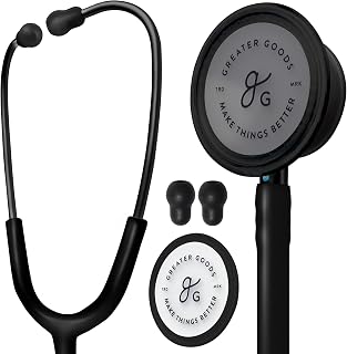 Greater Goods Dual-Head Stethoscope for Nurses, Medical Students & EMTs
