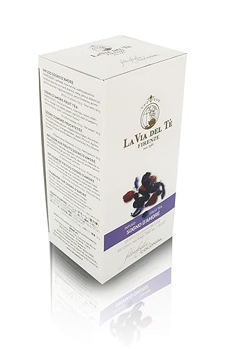 Miniatura 2 de Infusión "Sogno d'Amore", té de hibisco de frutas y rosa mosqueta, 20 bolsitas de té, peso neto total 1.76 oz