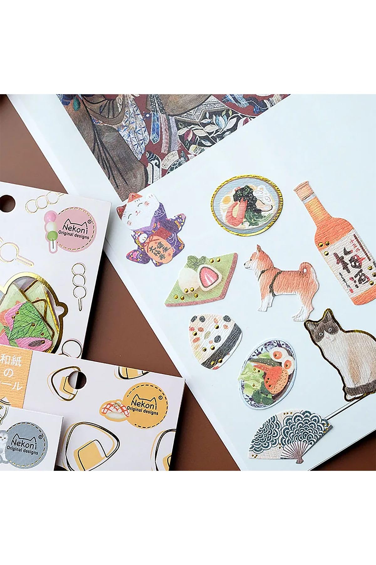 GUGUK Neşeli Tavşanlar Temalı 36 Adet Sticker Seti • Bullet Journal