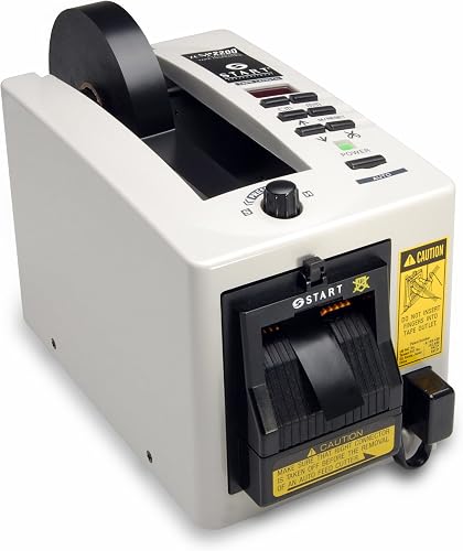 START International ZCM2200-2EU Elektrischer Bandabroller mit Schneidkopf, Schut